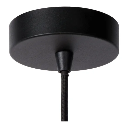 Светильник подвесной Lester 21424/06/30 Lucide чёрный 6 ламп, основание чёрное в стиле современный  фото 3